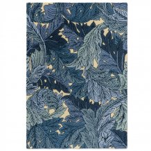 Outdoorový koberec Morris & Co Acanthus indigo 427318 Brink & Campman