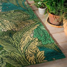 Outdoorový koberec Morris & Co Acanthus nettle-sky blue 427307 Brink & Campman