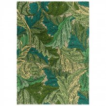 Outdoorový koberec Morris & Co Acanthus nettle-sky blue 427307 Brink & Campman