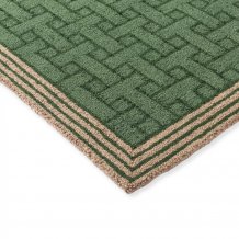 Outdoorový koberec Ted Baker T monogram jade green 455807 Brink & Campman