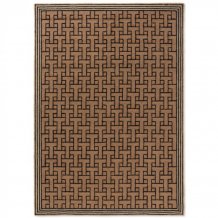 Outdoorový koberec Ted Baker T monogram light brown  455811 Brink & Campman