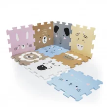 Pěnová podložka Puzzle 30x30 cm 9ks ANIMALS