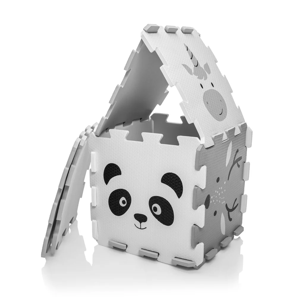 Pěnová podložka Puzzle 30x30 cm 9ks FOREST