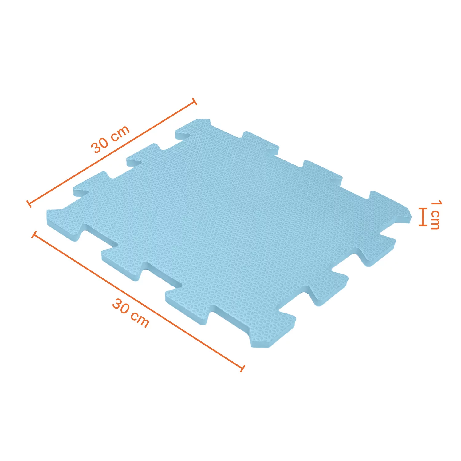 Pěnová podložka Puzzle 30x30 cm 9ks WILD LIFE