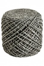 Pletený puf Pouf Royal 888 taupe