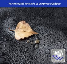 Pracovní potah GEORGIA 1M černá