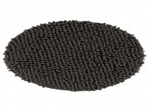 Předložka do koupelny Fluffy 700 graphite kruh