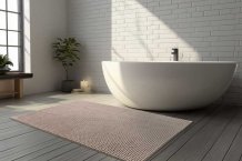 Předložka do koupelny Monza 400 silver