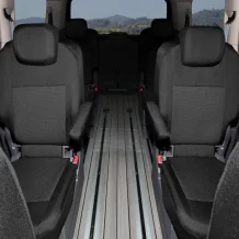 Přesné autopotahy VW Multivan T7 2021- (2. řada)