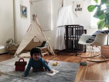 Přírodní koberec, ručně tkaný Ombré Dark Grey - Grey