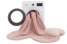 Přírodní koberec, ručně tkaný Puffy Love