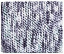 PUNTO - Kúpeľňová predložka, strieborná sivá