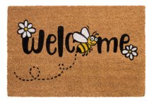 Rohožka 142 E-coco 044 welcome bee
