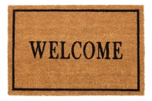 Rohožka 142 E-coco 043 welcome border