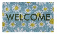 Rohožka 147 Ruco print 641 welcome daisies