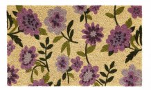 Rohožka 147 Ruco print 644 flowers purple