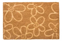 Rohožka 155 E-coco embossed 003 daisies