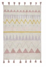Ručně tkaný kusový koberec Azteca Natural-Vintage Nude