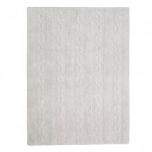 Ručně tkaný kusový koberec Braids Pearl Grey