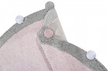 Ručně tkaný kusový koberec Bubbly Soft Pink