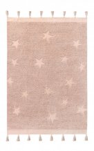 Ručně tkaný kusový koberec Hippy Stars Vintage Nude