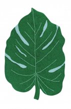 Ručně tkaný kusový koberec Monstera Leaf