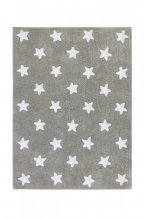 Ručně tkaný kusový koberec Stars Grey-White