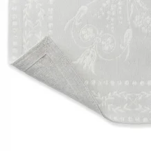 Ručně tkaný žákárový koberec Laura Ashley Josette dove grey 81401 Brink & Campman