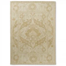 Ručně tkaný žákárový koberec Laura Ashley Newborough pale gold 81606 Brink & Campman