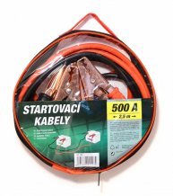 Startovací kabely 500A 2,5m zipper bag