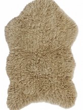 Vlněný koberec Woolly - Sheep Beige