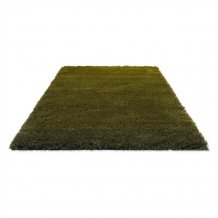 Vlněný kusový koberec B&C Shade High olive deep forest 011907 Brink & Campman