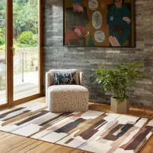 Vlněný kusový koberec Harlequin Zeal Taupe 43001 Brink & Campman