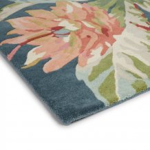Vlněný kusový koberec Sanderson Dahlia&Rosehit teal 050608 Brink & Campman