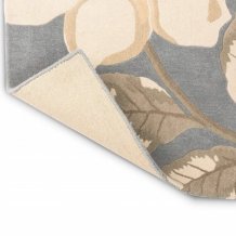 Vlněný kusový koberec Sanderson Grandiflora Grey 145604 - Brink & Campman