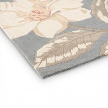 Vlněný kusový koberec Sanderson Grandiflora Grey 145604 - Brink & Campman