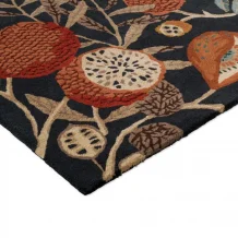Vlněný kusový koberec Sanderson Jackfruit tumeric - indigo 148708 Brink & Campman