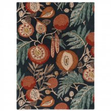 Vlněný kusový koberec Sanderson Jackfruit tumeric - indigo 148708 Brink & Campman