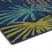 Vlněný kusový koberec Sanderson Rain Forest tropical nights 050708 Brink & Campman