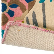 Vlněný kusový koberec Sanderson Rose&Peony cerise 45005 Brink & Campman