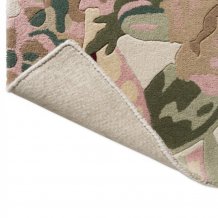 Vlněný kusový koberec Sanderson Rose&Peony red 045000 Brink & Campman