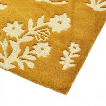 Vlněný kusový koberec Sanderson Woodland Glade gold 146806 Brink & Campman