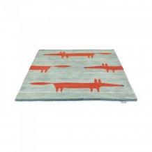 Vlněný kusový koberec Scion Mr. Fox Mint Poppy 25313 Brink & Campman
