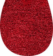WC Deckel - Predložka na veko od WC, rubínová