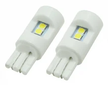 Žárovka 6LED 3030 12V T10 CERAMIC s rezistorem CAN-BUS ready bílá 2ks