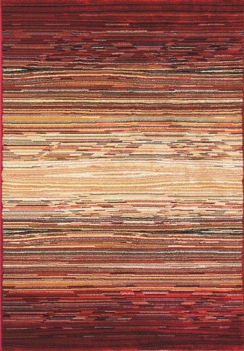 Kusový koberec Cambridge red/beige 5668