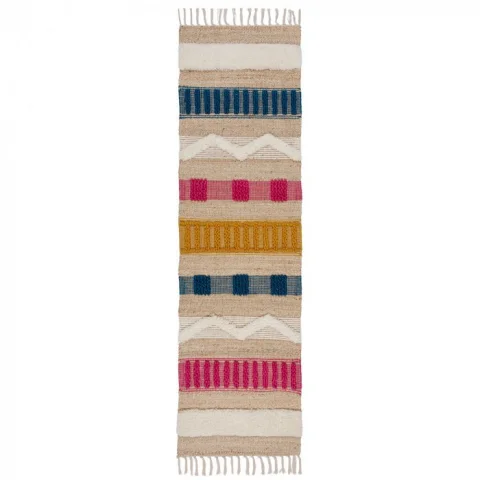Běhoun Jubilant Medina Jute Natural/Multi