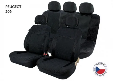 Cappa Autopotahy Perfetto AL Peugeot 206 černá