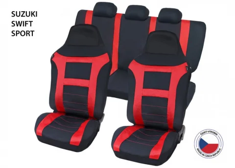 Cappa Autopotahy Perfetto EL Suzuki Swift Sport červená