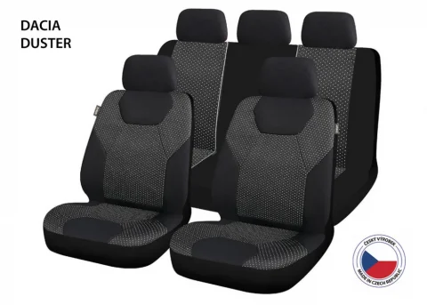 Cappa Autopotahy Perfetto GL Dacia Duster černá/šedá